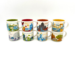 Retired Starbucks Walt Disney World You Are Here  14 oz mugs - Sold on eBay December 29th, 2023 for $285.00