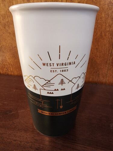 **NEW** *RARE* West Virginia Starbucks Ceramic Tumbler!!