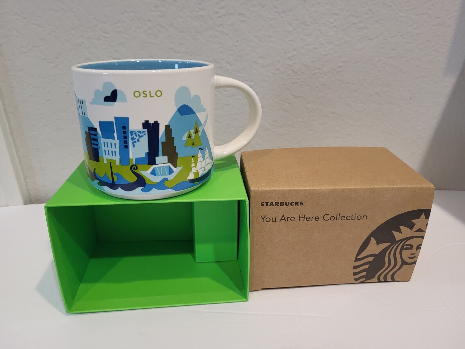 NWT Starbucks OSLO You Are Here Collection Mug- NEW - Sold on eBay January 23rd, 2025 for $79.99