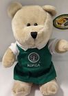 New 2007 Starbucks Coffee Bearista Teddy Bear Barista KOREA green apron 11th ed