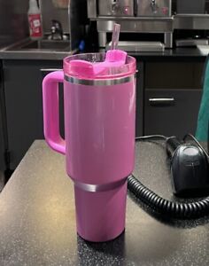 STANLEY x STARBUCKS EXCLUSIVE TUMBLER MUG 40OZ PINK NEW 2024 - Sold on eBay January 4th, 2024 for $207.50 (19 bids) 