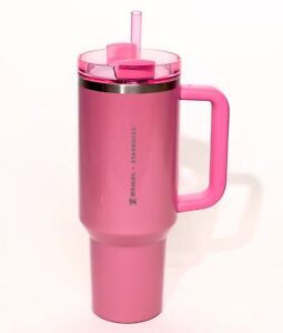 NEW Stanley x Starbucks Exclusive Tumbler 40oz Pink Holiday 2024 Ships Immediate - Sold on eBay February 3rd, 2024 for $289.99
