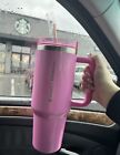Stanley x Starbucks Winter Pink 40oz Tumbler 2024 Exclusive New In Hand - Sold on eBay March 17th, 2024 for $142.50 (35 bids) 