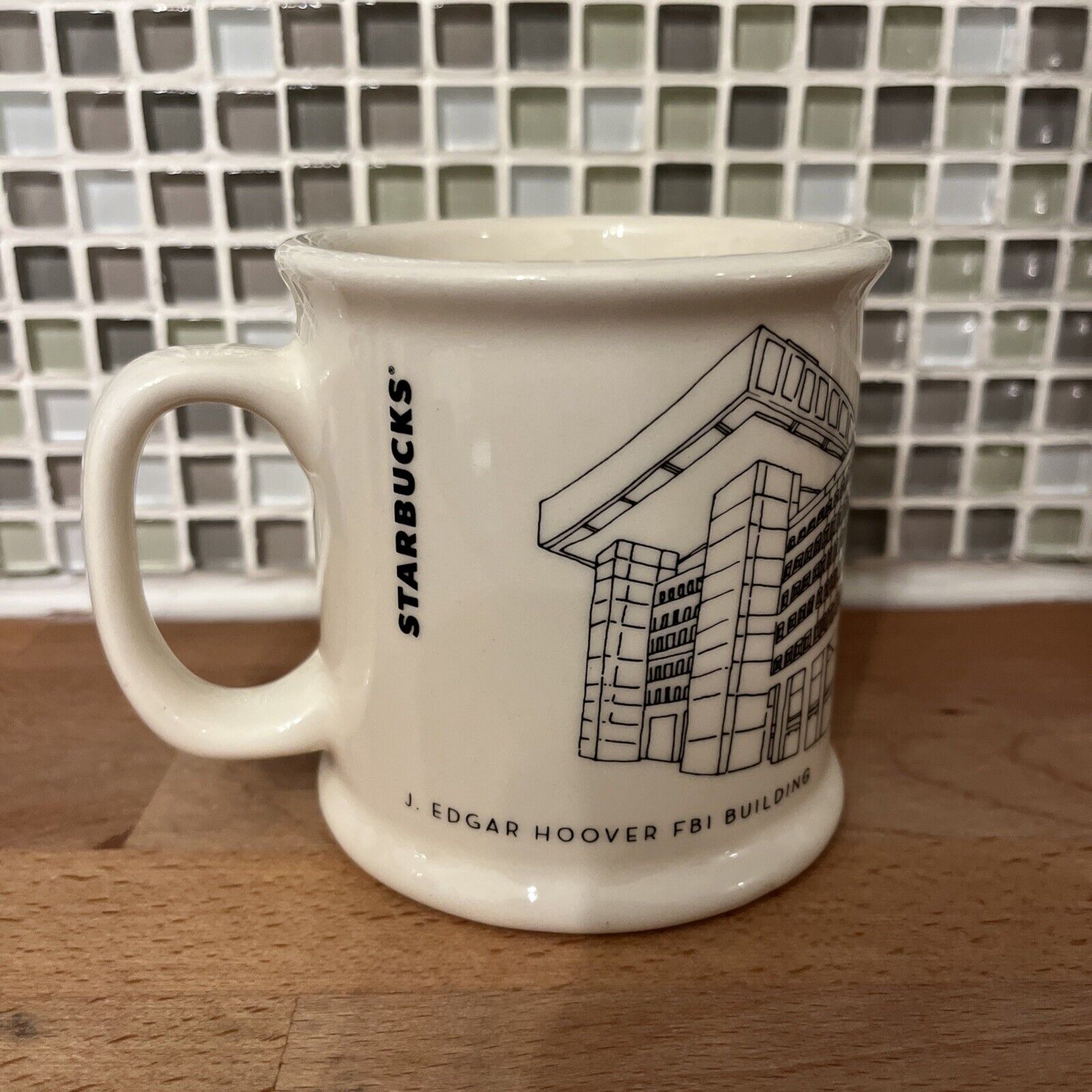 Starbucks FBI J. Edgar Hoover Building 14 Oz. MINT! 2013 Coffee Cup Mug - Sold on eBay December 15th, 2024 for $82.00