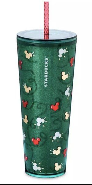 Mickey Mouse Icon Holiday Lights Starbucks Tumbler with Straw – Disney Parks - Sold on eBay November 4th, 2024 for $116.50 (35 bids) 