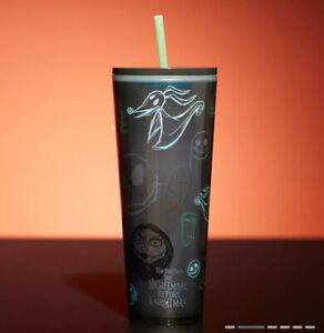Disney Starbucks Nightmare Before Christmas Tumblr With Straw Confirmed - Sold on eBay October 2nd, 2023 for $200.00