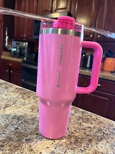 Stanley x Starbucks Winter Pink 40oz Tumbler 2024 Target Exclusive New In Hand - Sold on eBay February 22nd, 2024 for $189.99