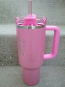 ? 2024 Starbucks x Stanley Cup Holiday Tumbler 40 oz Pink Limited Edition - Sold on eBay January 7th, 2024 for $245.00 (36 bids) 