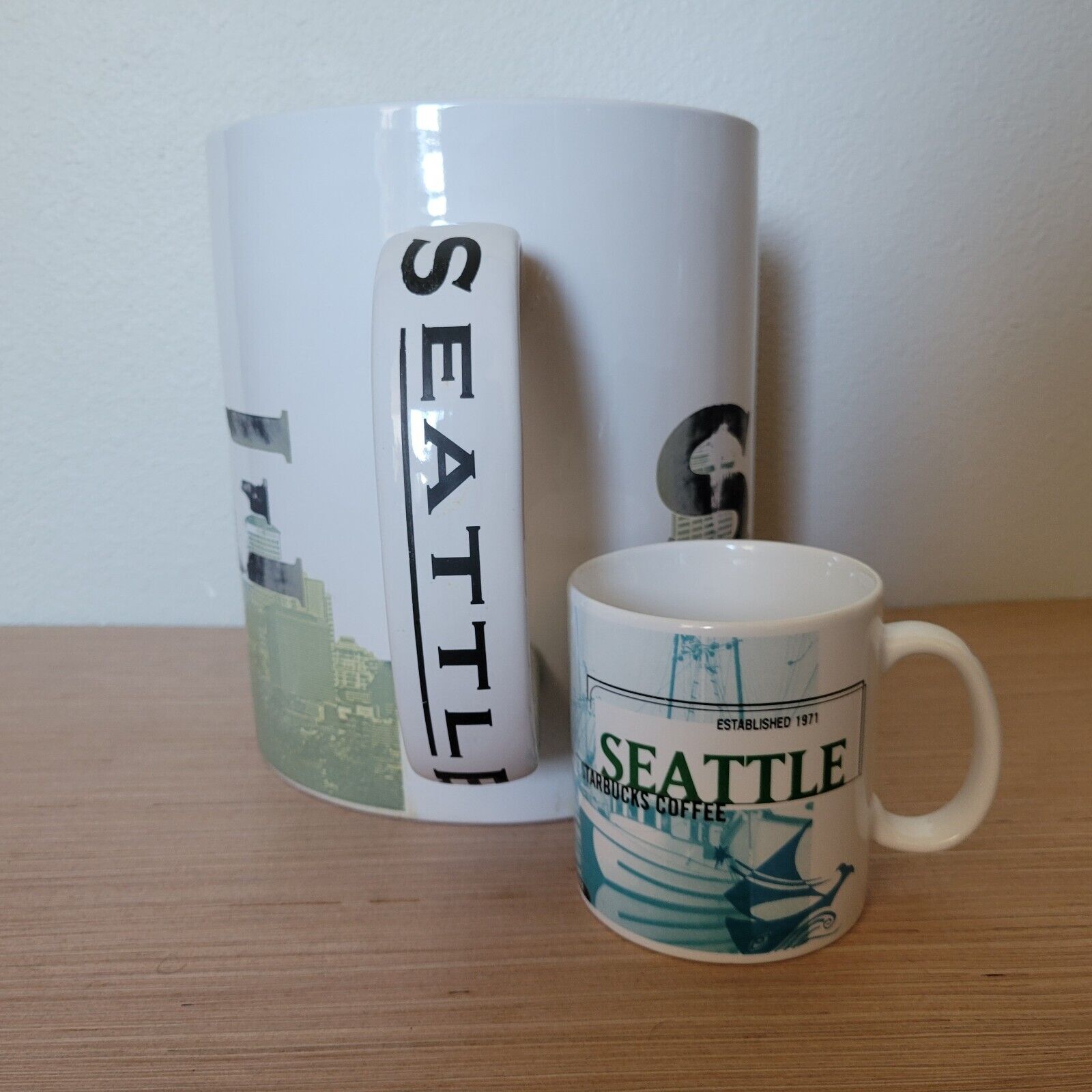 Starbucks Rare GIANT Seattle NWT 2.5 Gallon Mug Cup See Description - Sold on eBay March 22nd, 2025 for $175.00