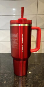 Starbucks Stanley Holiday Cup 2023 40 Oz Red Tumbler IN HAND Brand New