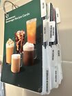 Hard To Find Starbucks 2021 Beverage Recipe Cards Collectible USED w/ 22-24