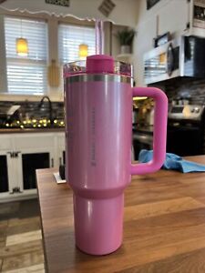 Stanley x Starbucks Winter Pink 40oz Tumbler 2024 Target Exclusive New In Hand - Sold on eBay January 20th, 2024 for $237.50 (42 bids) 