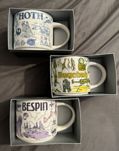 2020 Starbucks Been There Star Wars Coffee Mugs | Hoth Bespin Dagobah Set | New - Sold on eBay October 27th, 2023 for $450.00