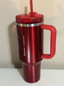 Starbucks X Stanley 2023 Holiday Red 40oz Tumbler Limited *New* - Sold on eBay January 23rd, 2024 for $220.00