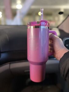 NEW Stanley x Starbucks Exclusive 2024 Pink 40oz Tumbler Early Release - Sold on eBay January 3rd, 2024 for $200.00