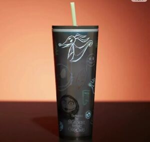 Disney Starbucks The Nightmare Before Christmas Tumbler with Straw Presale - Sold on eBay October 4th, 2023 for $165.00