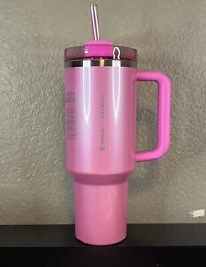 STANLEY x STARBUCKS EXCLUSIVE TUMBLER 40OZ PINK NEW 2024 FAST FREE SHIP - Sold on eBay January 9th, 2024 for $359.99