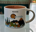 Starbucks 2018 Russia You Are Here Collection Coffee Mug 414 ml / 14 Oz - Sold on eBay February 21st, 2025 for $76.00 (4 bids) 
