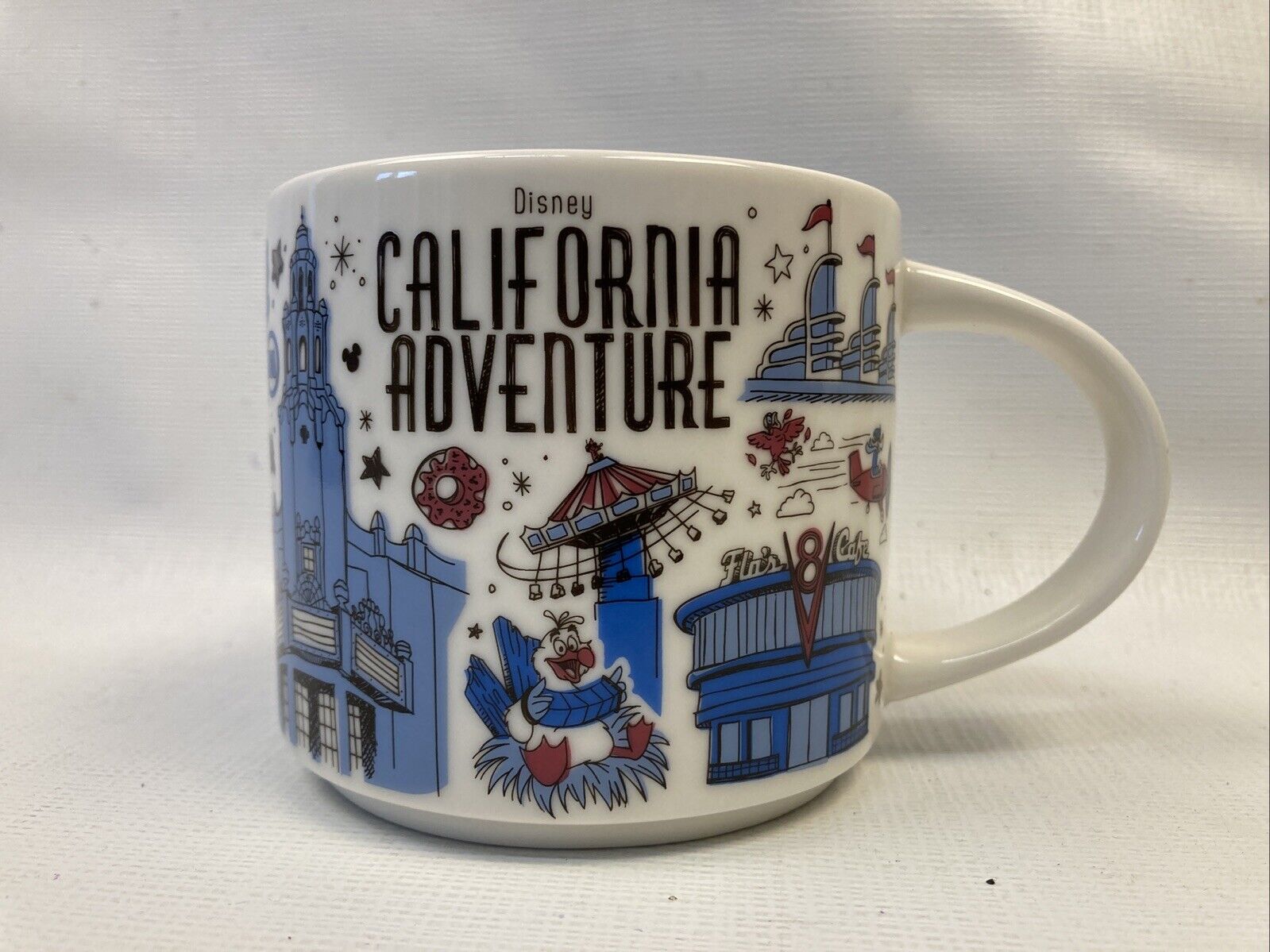Starbucks Mug Disney Parks California Adventure Been There Series 14oz Coffee - Sold on eBay January 4th, 2025 for $69.74