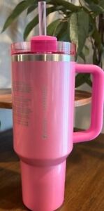 NEW Stanley x Starbucks Exclusive 2024 Pink 40oz Tumbler Limited Edition Release - Sold on eBay January 11th, 2024 for $237.50 (2 bids) 