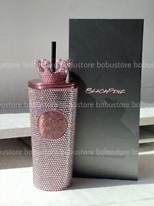2023 AUTHENTIC Starbucks x Blackpink Rhinestone RoseGold Tumbler Limited Edition - Sold on eBay November 15th, 2023 for $249.99