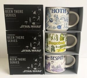 New Listing? 2020 Starbucks Been There Star Wars Coffee Mugs Hoth Bespin Dagobah Set | New - Sold on eBay February 21st, 2024 for $500.00