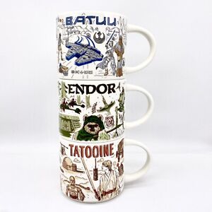 Starbucks Parks Star Wars Mug Set Been There Series Limited Edition Disney - Sold on eBay December 30th, 2023 for $288.88