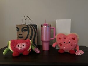 Stanley X  Starbucks Exclusive Winter Pink 40oz Tumbler 2024 Target - Sold on eBay January 17th, 2024 for $225.00