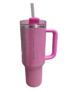 Stanley x Starbucks Exclusive 2024 Pink 40oz Tumbler NEW Early Release!!! - Sold on eBay December 26th, 2023 for $215.00