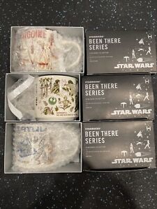 Starbucks Star Wars 2021 Been there set Brand New Batuu Endor Tatooine - Sold on eBay December 13th, 2023 for $299.99