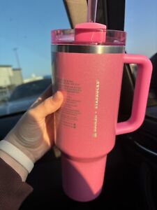 Stanley x Starbucks Exclusive 2024 Winter Pink 40oz Tumbler NWT RARE - Sold on eBay January 7th, 2024 for $460.00 (41 bids) 