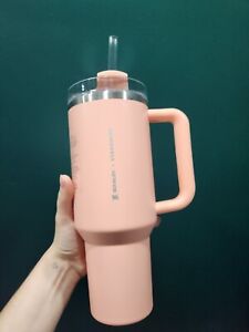 STARBUCKS X STANLEY, USA First Collab, Rare Pink, 40 Oz Stanley Tumbler, NEW ... - Sold on eBay September 21st, 2023 for $170.00