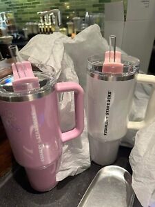 New Listing? STANLEY x STARBUCKS  40oz Tumbler? 2024 PHILIPPINES EXCLUSIVE LAVENDER & CREAM - Sold on eBay February 21st, 2024 for $399.95