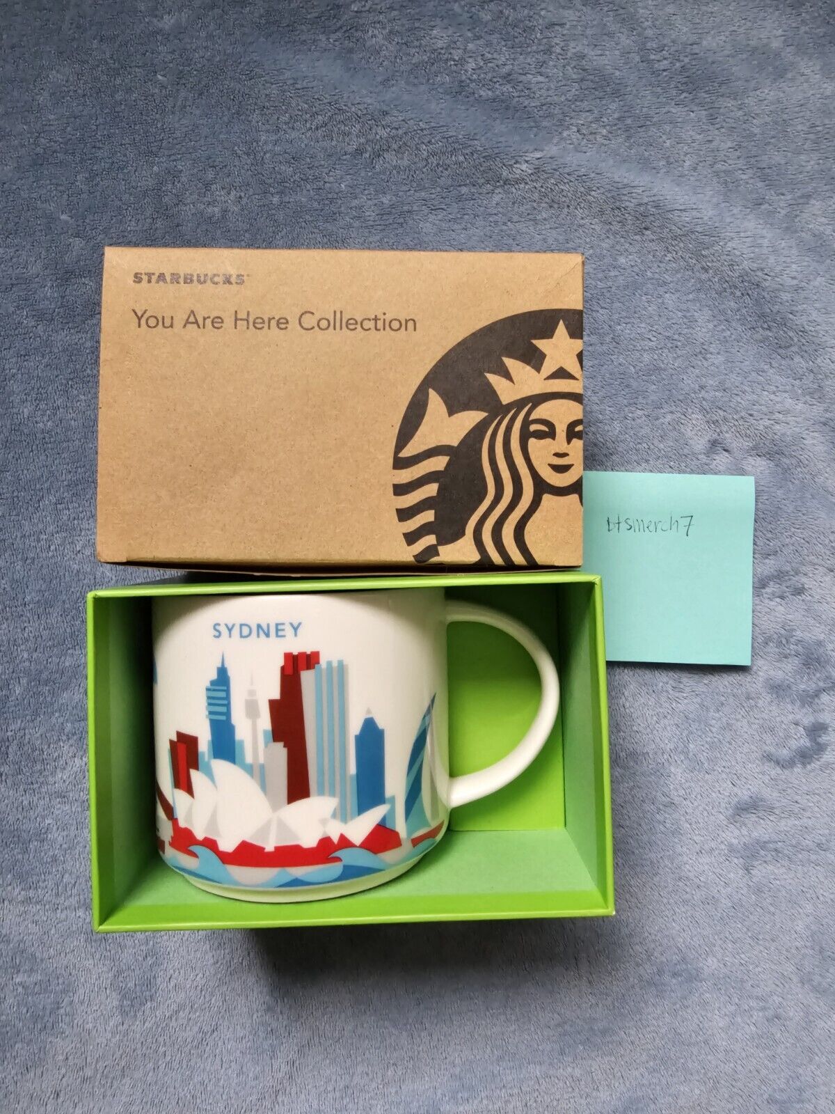 Starbucks Australia Sydney Mug 14oz You Are Here Collection New in box - Sold on eBay January 17th, 2025 for $100.00
