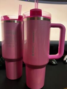 Stanley x Starbucks Exclusive 2024 Pink 40oz Tumbler NEW Early Release!!!! - Sold on eBay January 2nd, 2024 for $173.50 (8 bids) 