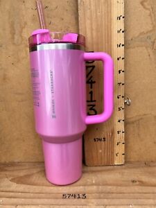Stanley x Starbucks Exclusive 2024 Pink 40oz Tumbler Stainless Steel New Limited - Sold on eBay January 10th, 2024 for $255.00
