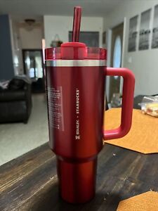 Stanley X Starbucks 2023 Holiday Red  40oz Tumbler Cup - LIMITED EDITION - Sold on eBay November 13th, 2023 for $150.00