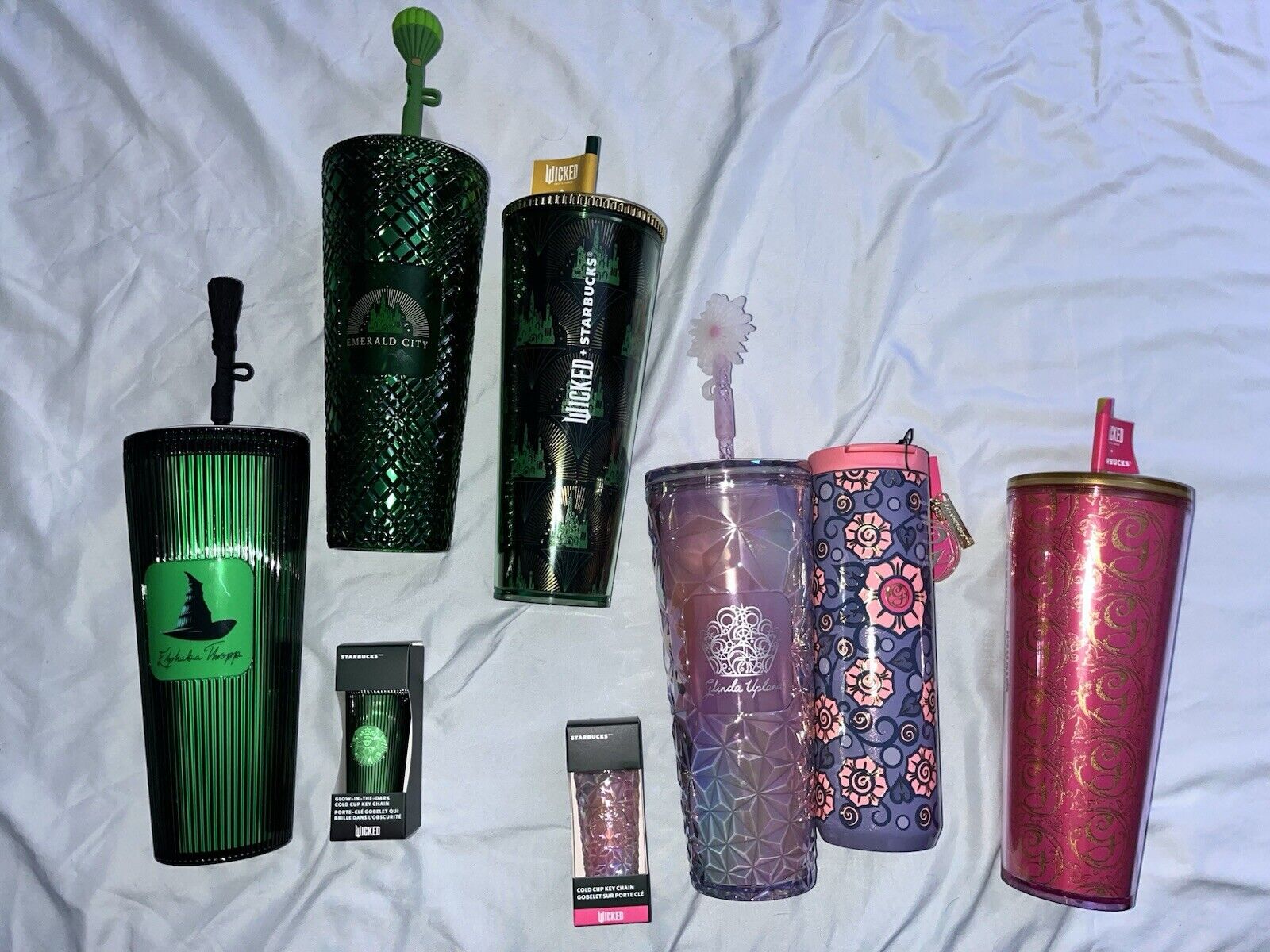 2024 Starbucks Wicked FULL Set – Tumbler, Cups, Keychains RARE & NEW - Sold on eBay February 15th, 2025 for $250.00