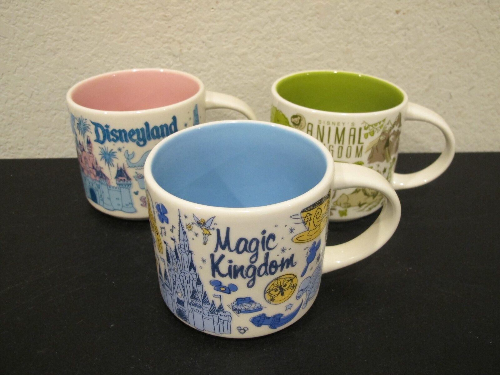 3) Starbucks Been There Series Mugs - Disneyland, Animal Kingdom & Magic Kingdom - Sold on eBay January 22nd, 2025 for $106.50 (4 bids) 