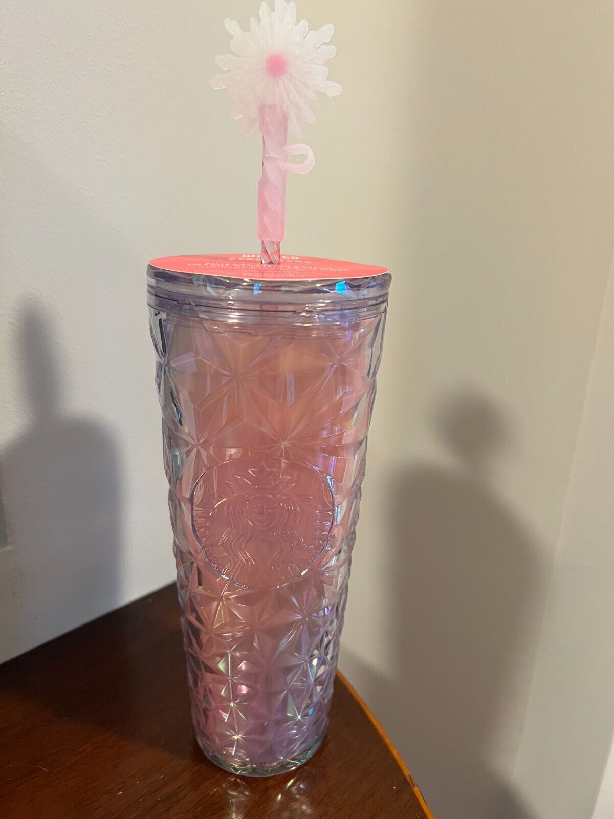 Starbucks "Wicked - Glinda Prism - Pink" Cold Tumbler 710ml 24oz. New / Sealed - Sold on eBay January 7th, 2025 for $129.00