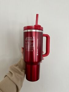Starbucks Stanley Holiday 2023 Collab (40 oz) Red Tumbler In HAND Quick Ship - Sold on eBay November 7th, 2023 for $175.00