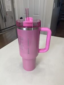 Stanley x Starbucks Exclusive 2024 Pink 40oz Tumbler NEW!!!! - Sold on eBay January 6th, 2024 for $245.50 (21 bids) 