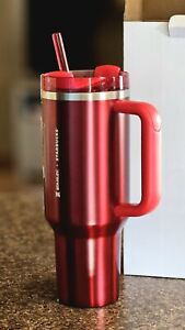Starbucks Stanley Holiday 2023 Collab (40 oz) Red Tumbler Mug - Sold on eBay November 20th, 2023 for $147.46 (28 bids) 