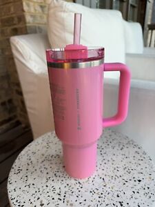 STANLEY x STARBUCKS EXCLUSIVE TUMBLER 40 OZ  PINK 2024 | IN HAND Jan 3 - Sold on eBay January 20th, 2024 for $252.00 (47 bids) 