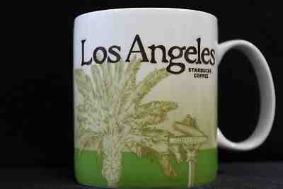 Starbucks Los Angeles Green Icon City Series 2009 16 oz Coffee Cup Mug - Sold on eBay Nov, 3rd 2018 for $22.00