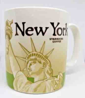 Starbucks 2010 New York Collector Series Mug Coffee Tea Cup Statue of Liberty  - Sold on eBay Nov, 3rd 2018 for $18.74