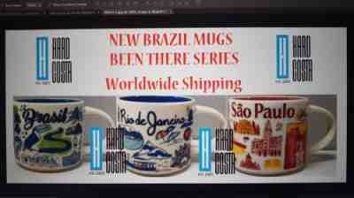 Starbucks Coffee Been there Brazil Set mug  And Demi Tasse Set????????