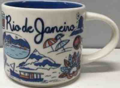 Starbucks Coffee Been there Río de Janeiro  mug  ???????? - Sold on eBay Nov, 3rd 2018 for $35.00