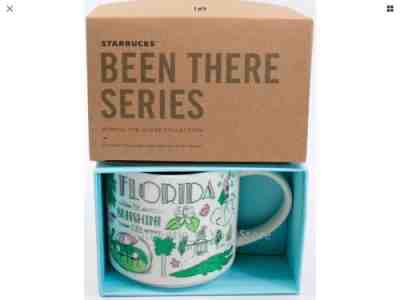 NEW IN BOX  2018 FLORIDA STARBUCKS COFFEE MUG 14 OUNCES “BEEN THERE SERIES” - Sold on eBay Nov, 2nd 2018 for $21.50