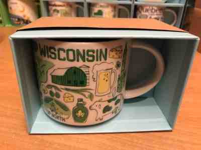 Starbucks Been There Wisconsin 14 oz Mug - Sold on eBay Nov, 1st 2018 for $22.95